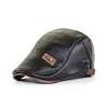 B&eacute;ret en cuir tendance pour homme