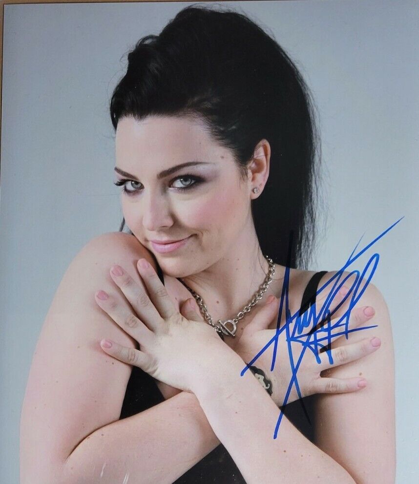 Amy Lee Authentic Autographed 8x10 Photo Poster painting w/ COA