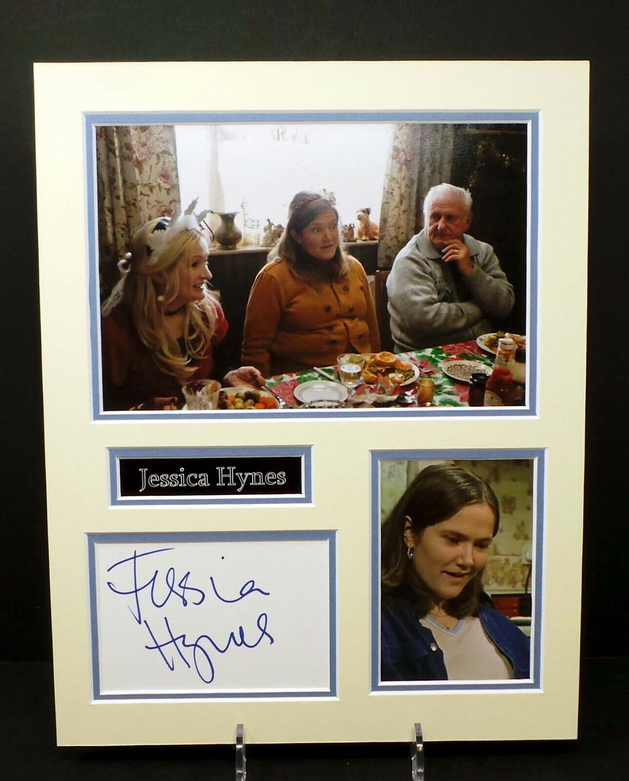 Jessica HYNES Cheryl Royle Family Signed Mounted Photo Poster painting Display AFTAL RD COA