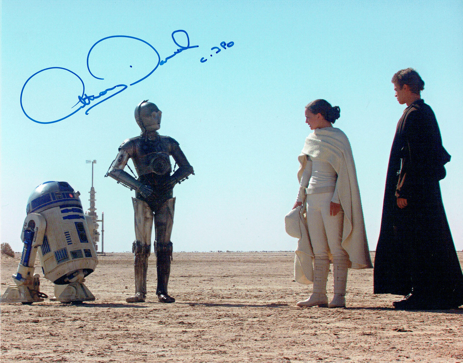 Anthony DANIELS SIGNED Autograph Photo Poster painting AFTAL COA C-3PO Star Wars Image 4