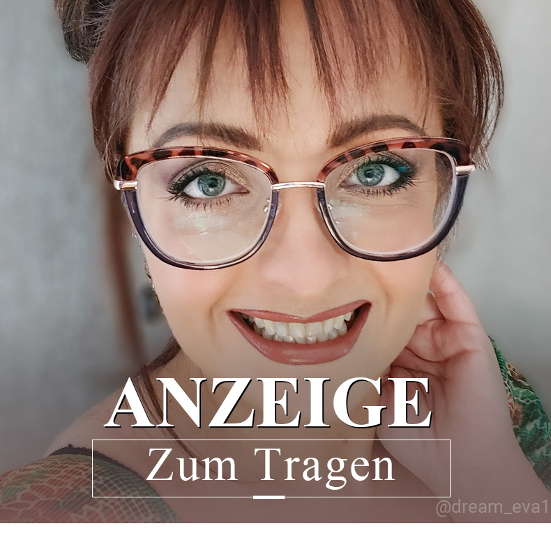 Adriana Blau Rechteckig Brille