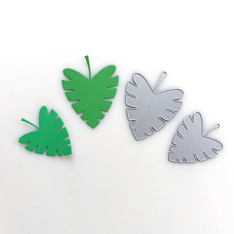 Sdrawing METAL CUTTING DIES plantain leaves stencil DIY Scrapbook Paper Album 2023 new