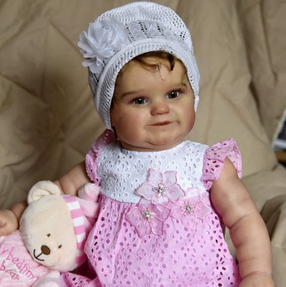 [Heartbeat & Sound] 20'' Truly Lifelike Neely Reborn Baby Doll