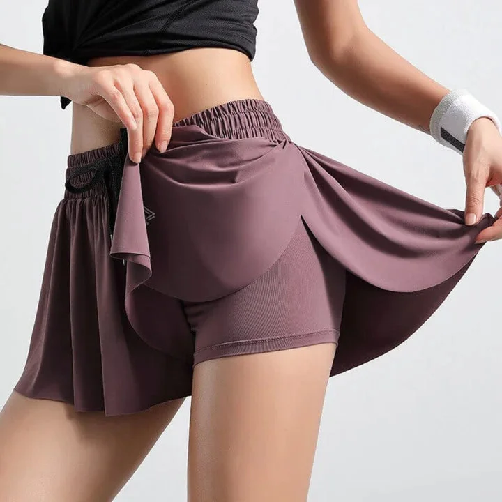 2-in-1 Skirt Shorts