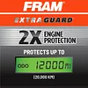 FRAM Extra Guard CA10093 Replacement Engine Air Filter for 2006-2011 Chevrolet HHR (2.4L & 2.2L) Models, Provides Up to 12 Months or 12,000 Miles Filter Protection