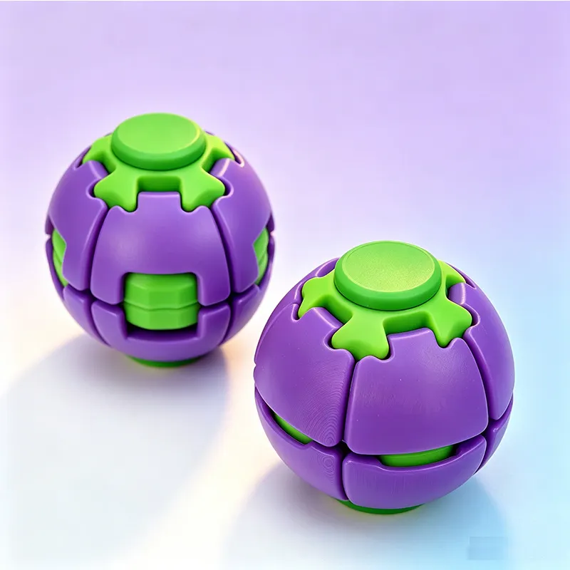 🏆🏀Buy 1 Get 1 Free: 360&deg; Push-and-Spin Fidget Spinner Ball