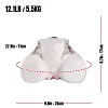 Shira Snow Leopard Furry Sex Doll &ndash; Original Anthro Torso with Dual Channels