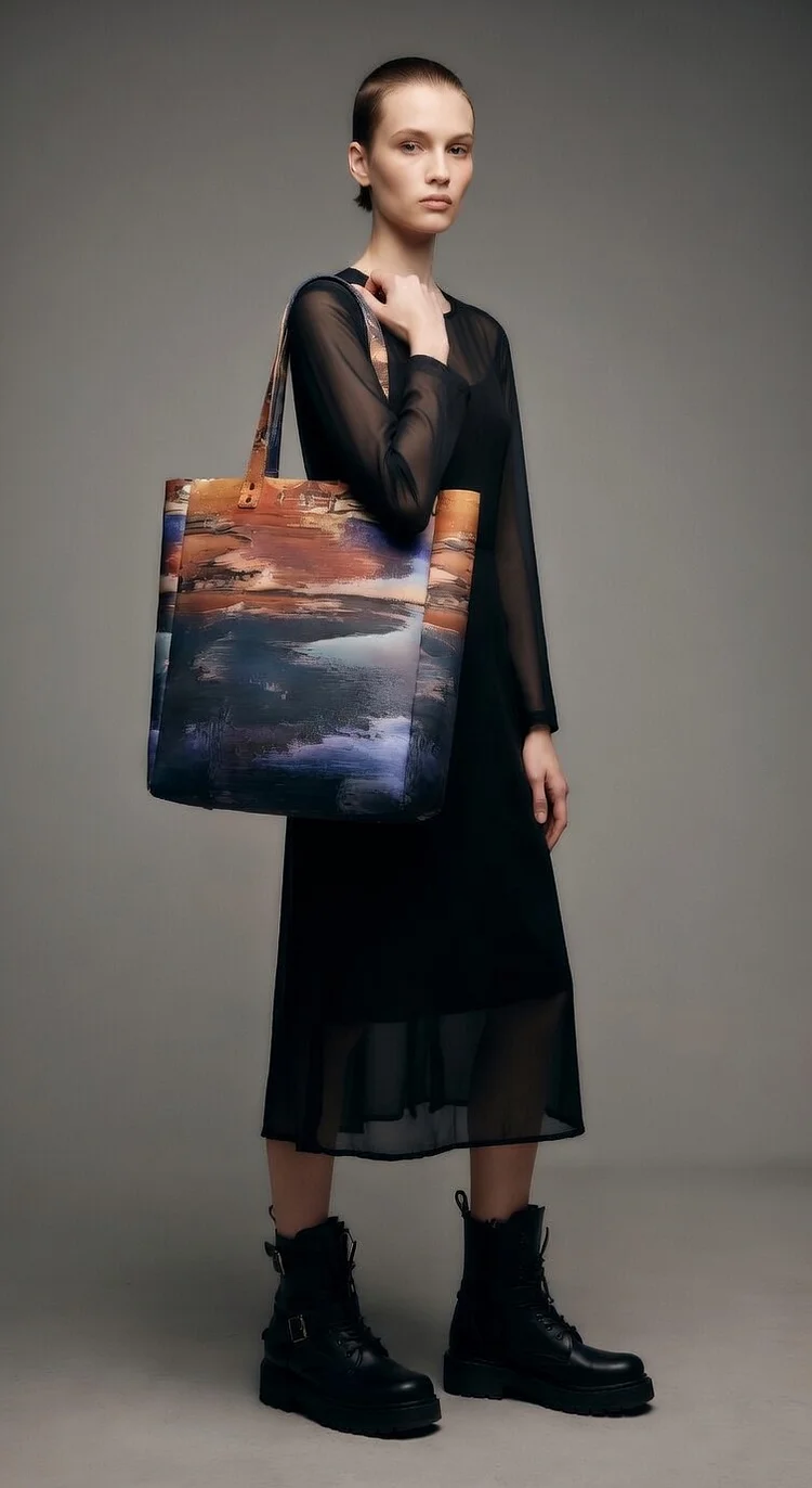 HYPERSOMNIAZZZZ Tote Bag - 3 Recycled Water Bottles - Blue