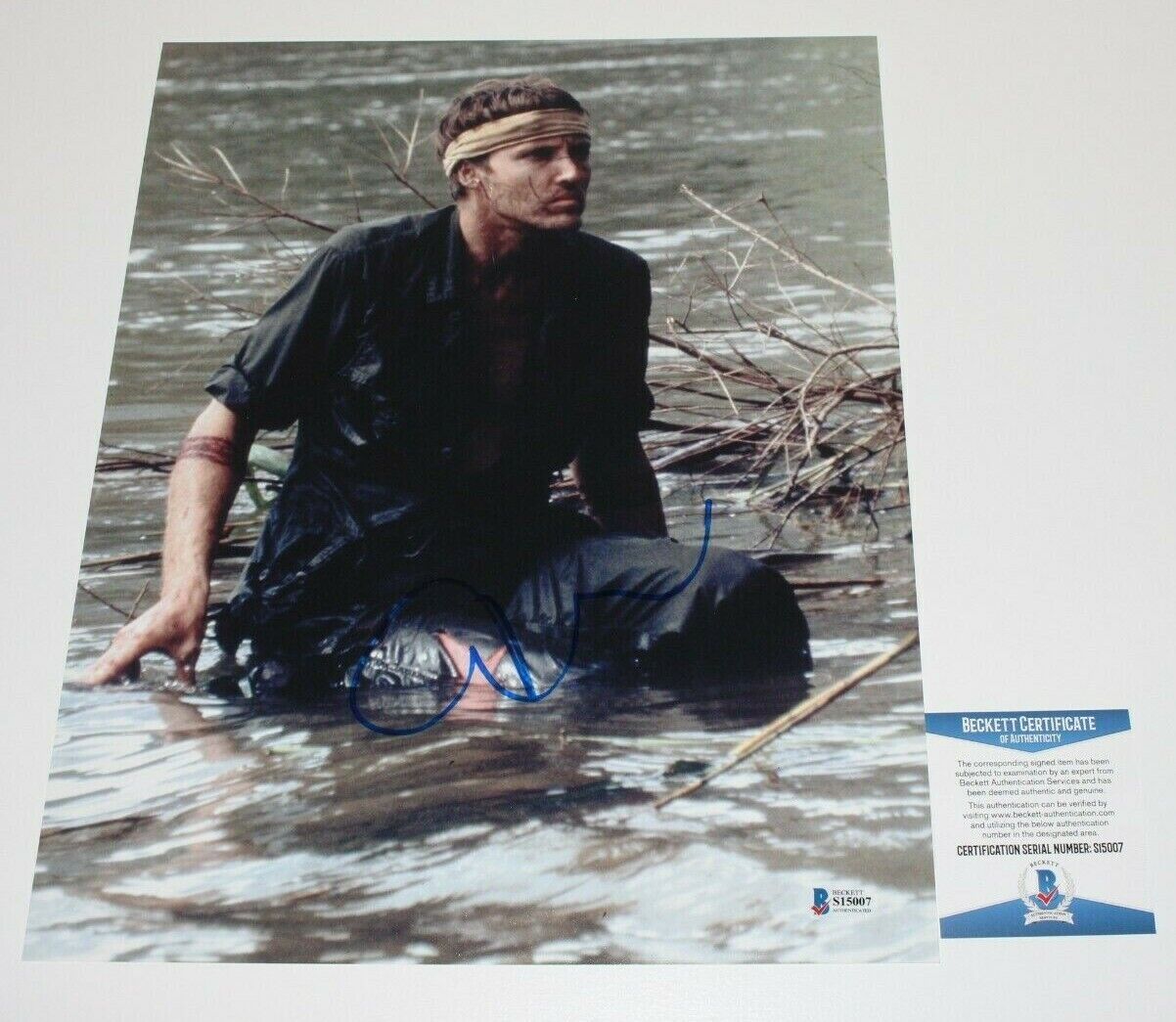 CHRISTOPHER WALKEN SIGNED DEER HUNTER 11x14 MOVIE Photo Poster painting BECKETT COA PULP FICTION