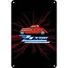 ZZ top - Panneaux en &eacute;tain m&eacute;tallique(20*30cm/30*40cm) - Musique