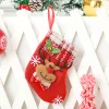 Christmas gift bag candy bag Santa Claus socks decoration Christmas tree pendant