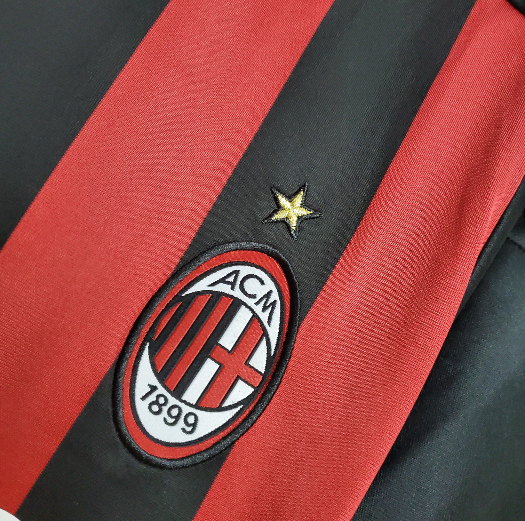 2009-2010 AC Milan Home Retro football shirt 