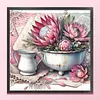 Protea-11CT Stamped Cross Stitch 40*40cm/15.75*15.75in tapestrymarket