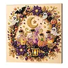 Halloween Bead Art DIY Pearl Painting Kit with Frame 20x20cm(Ghost Potion)