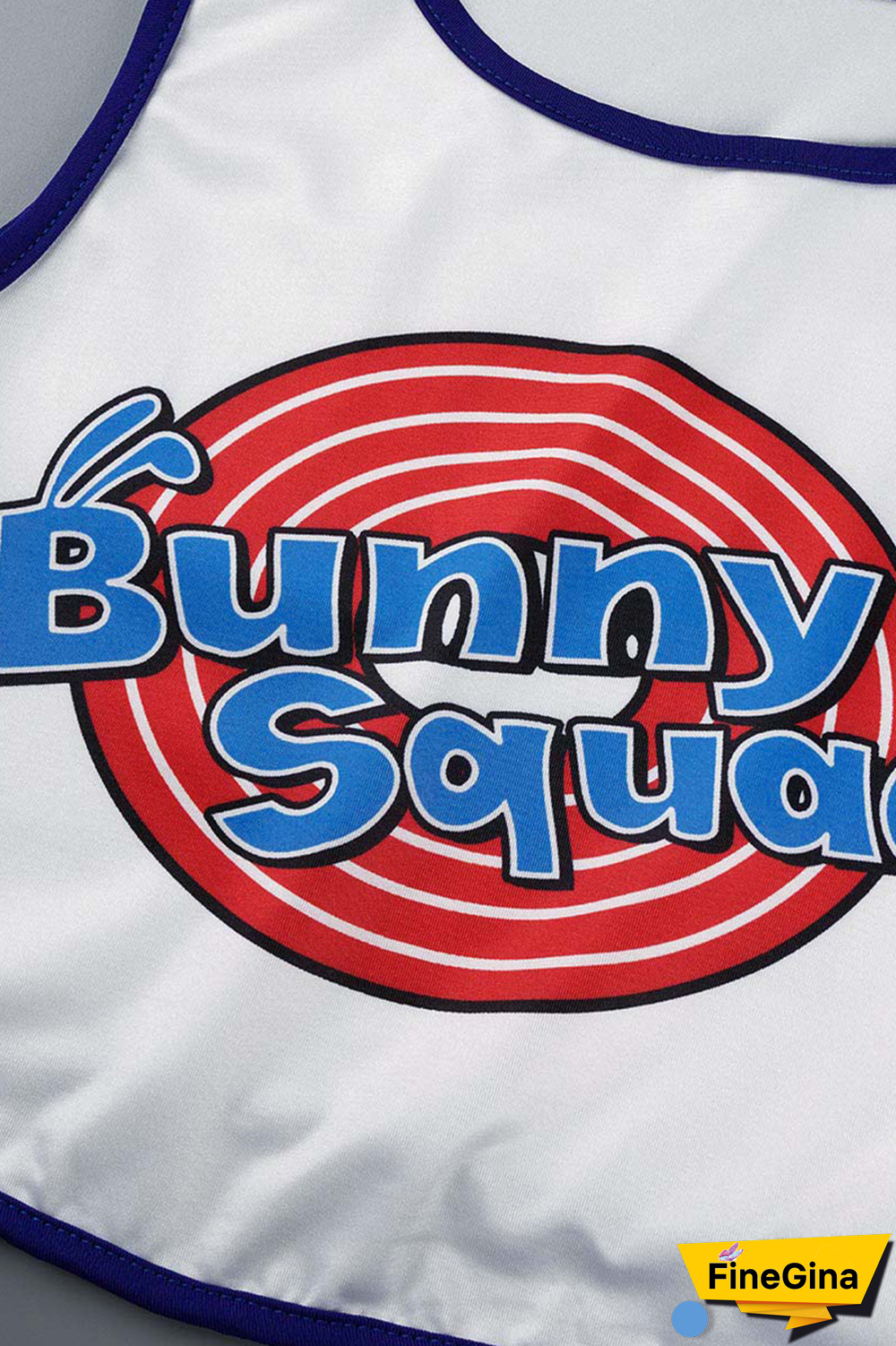 White Party Print Patchwork U Neck Sleeveless Two Pieces