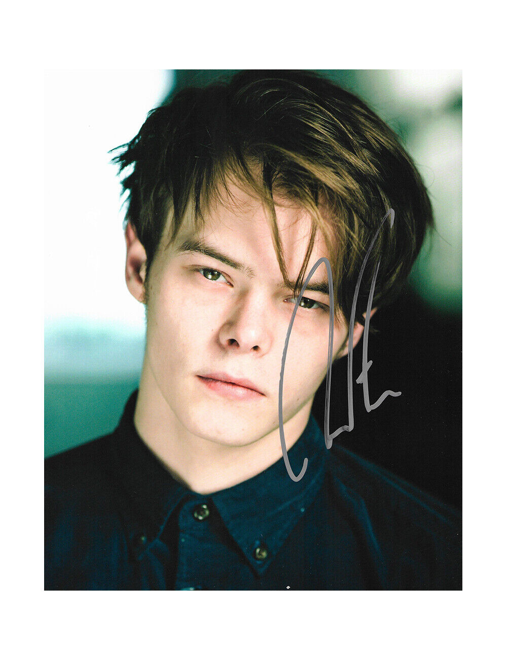 8x10 Print Signed by Charlie Heaton 100% Authentic + COA