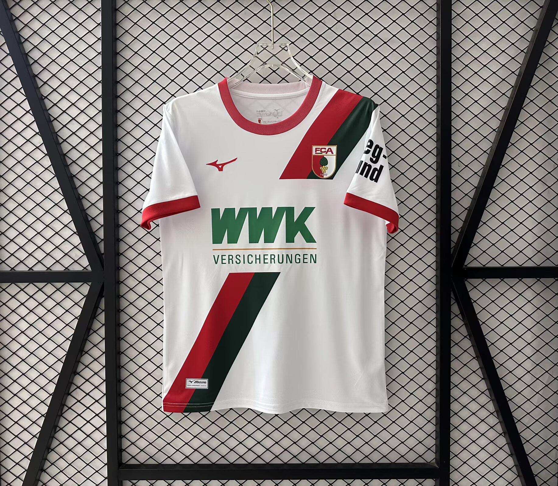 2025/2026 FC Augsburg Home Football Jersey