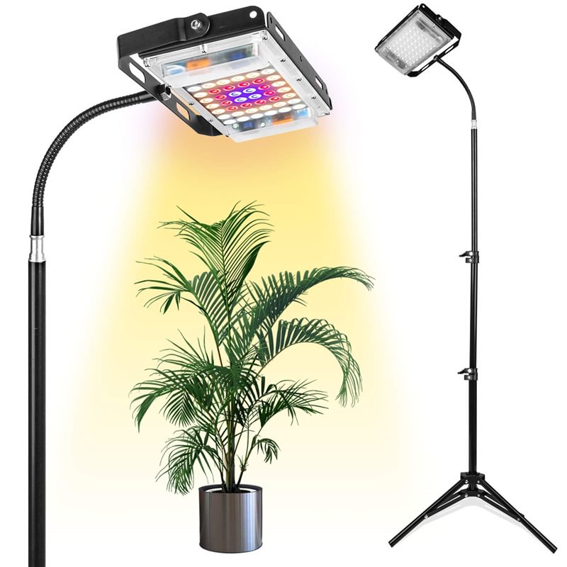 Grow Light with Stand, 150W LED Floor Plant Light for Indoor Plants, Grow Lamp 15-47 inches、、sdecorshop