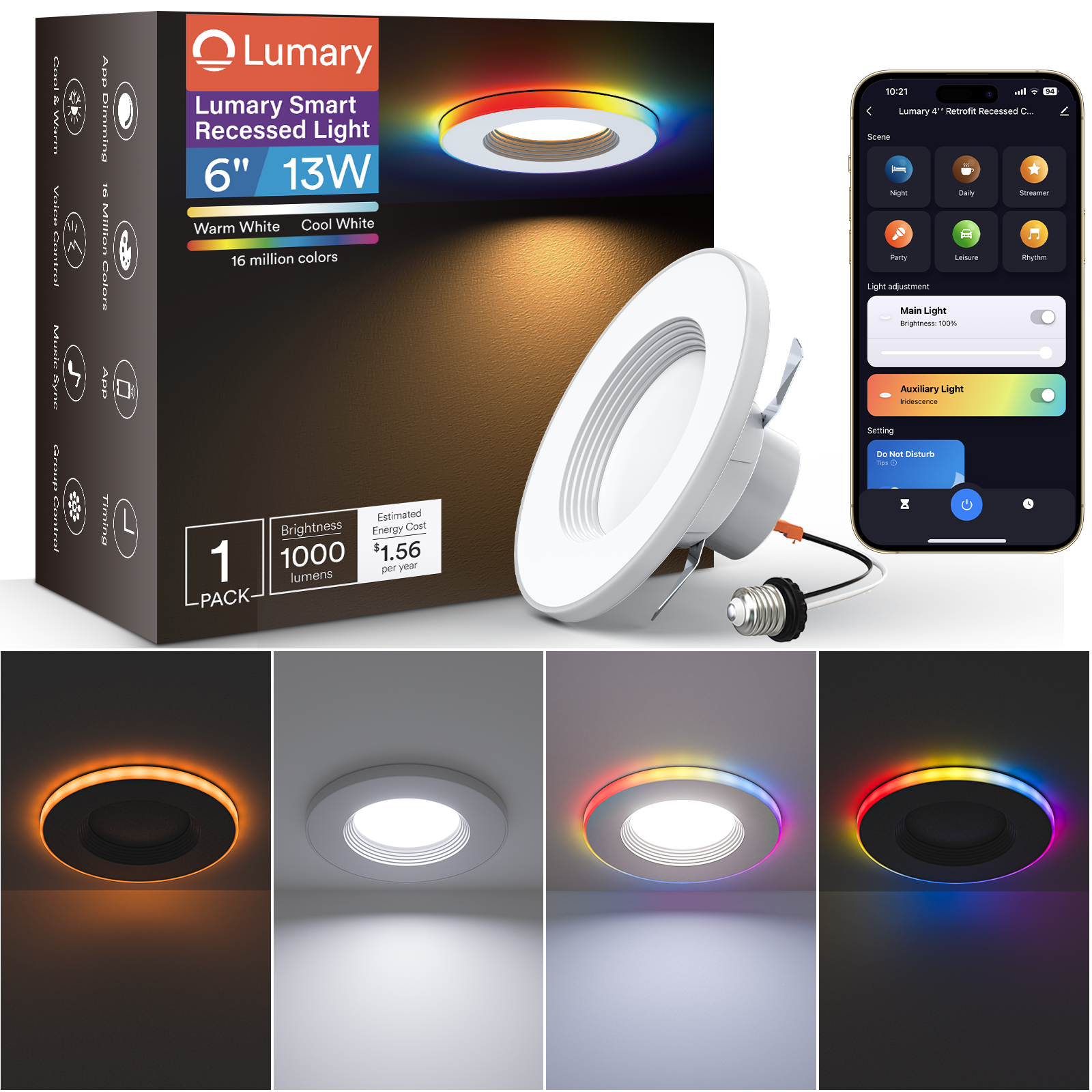 [smart lighting outlet dimmer switch smart home]-[lumary]