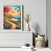 Flowers Landscape-11CT Stamped Cross Stitch 40*55cm/15.75*21.65in tapestrymarket