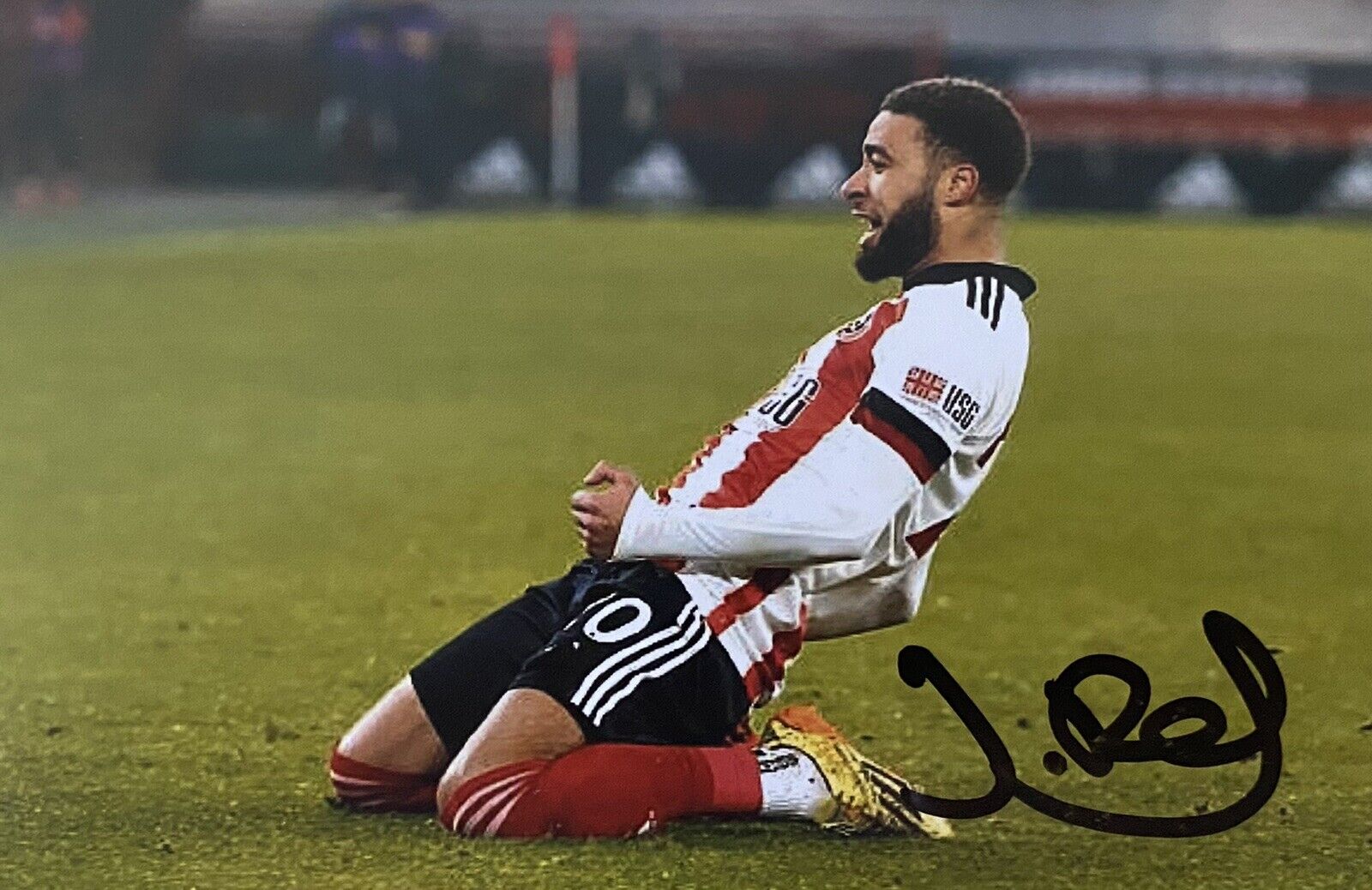 Jayden Bogle Genuine Hand Signed Sheffield United 6X4 Photo Poster painting 4