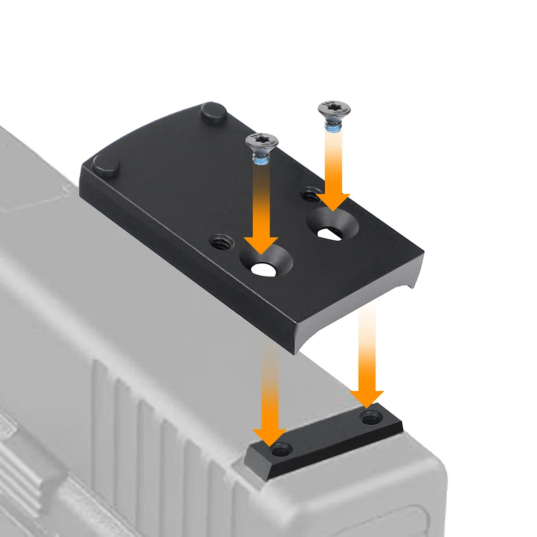 ohhunt® Red Dot Mount for GLock Non MOS Mounting Plate fit 407C 507 508T