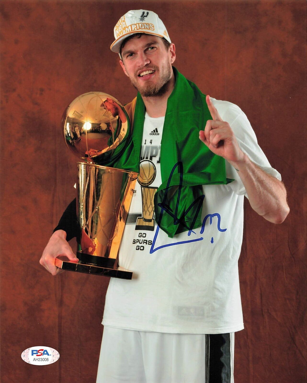 Tiago Splitter signed 8x10 Photo Poster painting PSA/DNA San Antonio Spurs Autographed