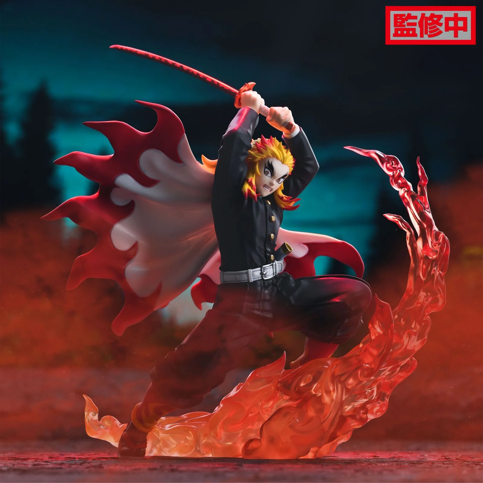 Xross Link Kyōjurō Rengoku - Demon Slayer: Kimetsu no Yaiba Official Statue  - SEGA