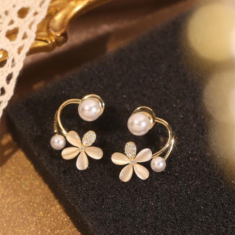 50%OFF丨(🌸New Spring)Elegant Flower Stud Earrings