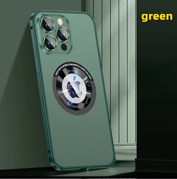 Metal Frame Elastic Buckle iphone All-inclusive Anti-fall Mobile Phone Case