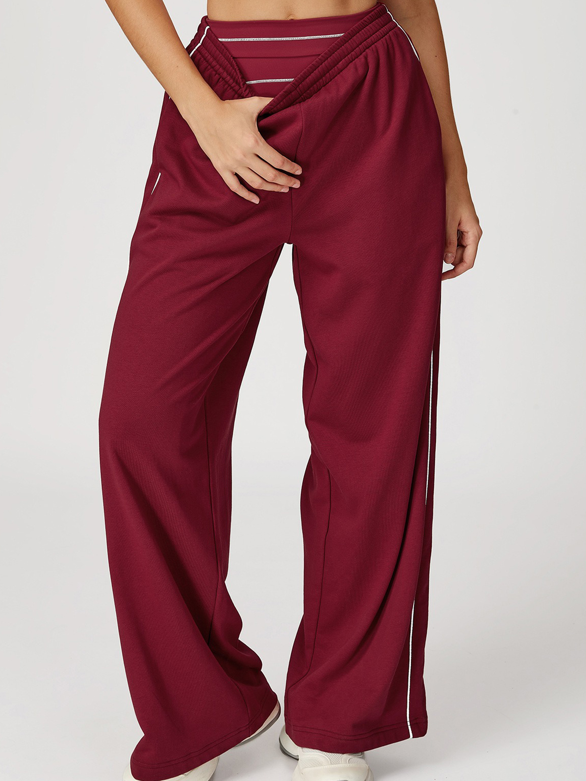 Wide-Leg Track Pants - HIGIANNA&reg;