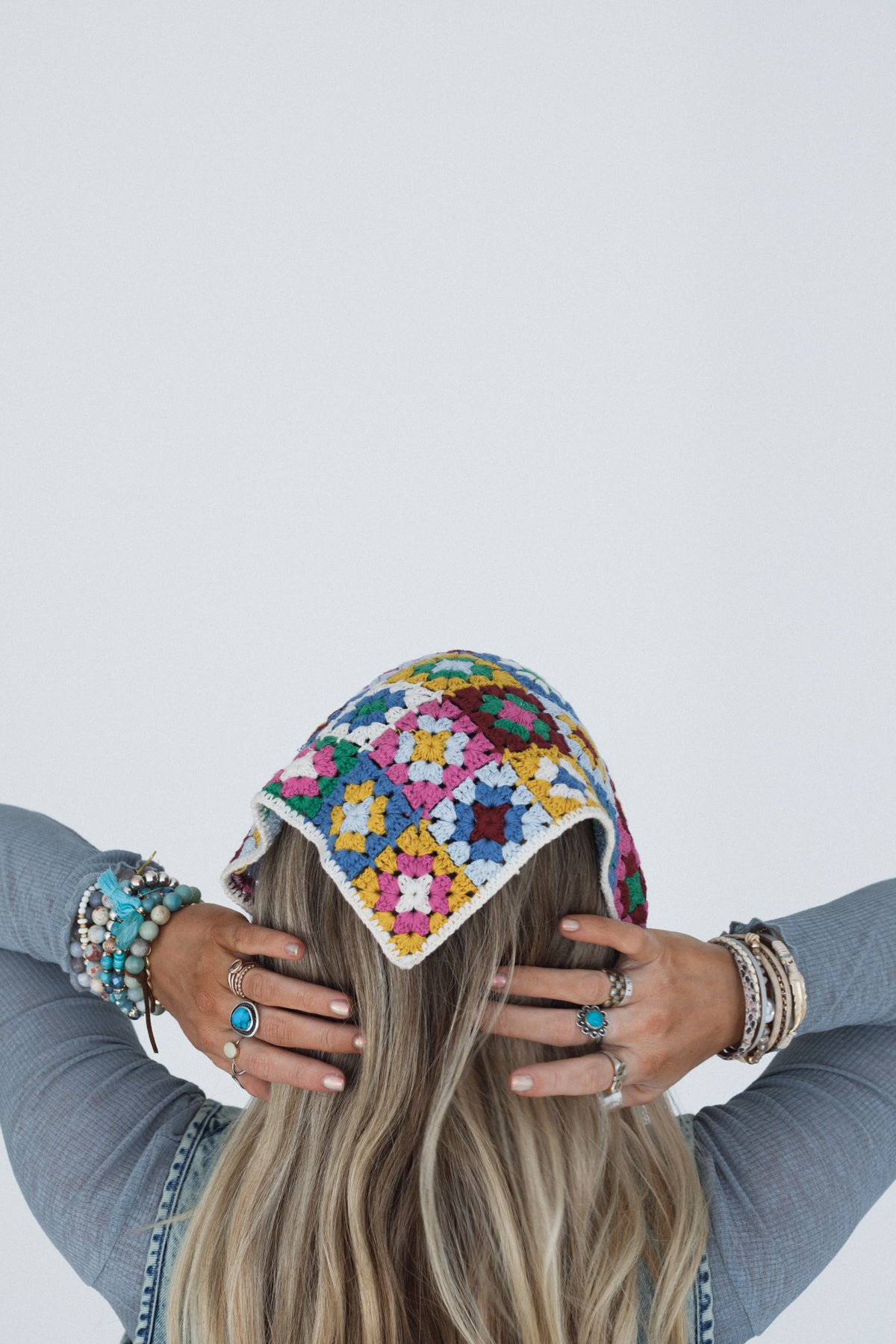 Dance Dreamer Crochet Head Scarf - Multi