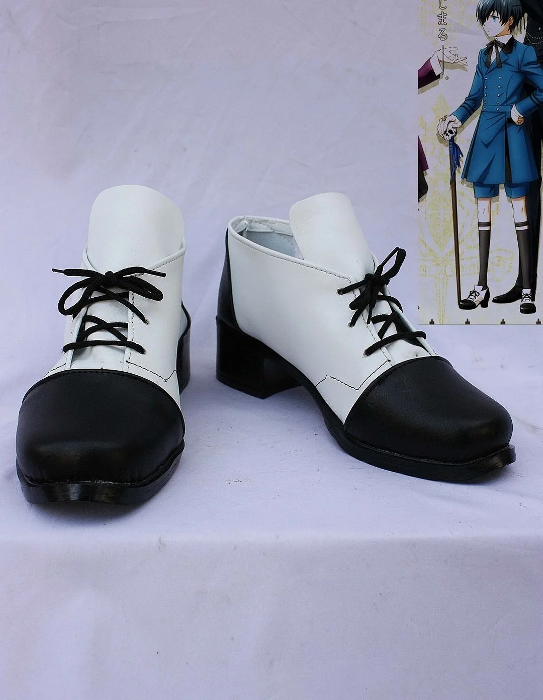 Black Butler Ciel Phantomhive Cosplay Shoes Boots