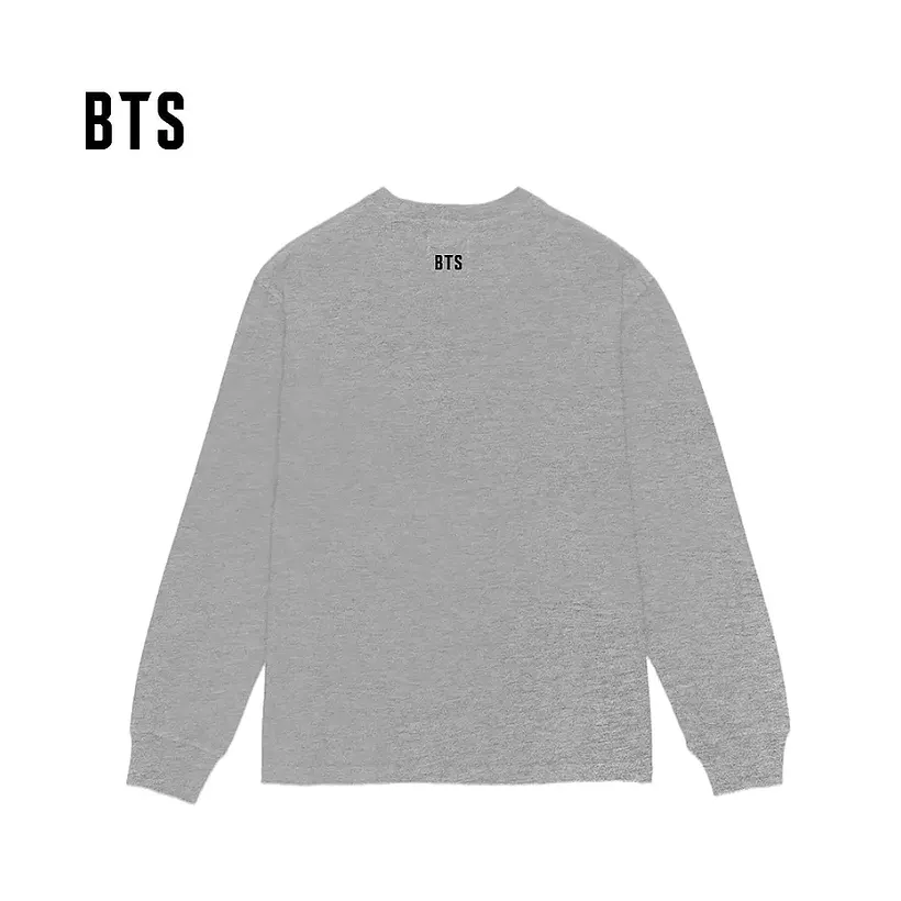 BTS The 5th Album 『ARIRANG』 Casual Long Sleeve T-Shirt (Gray)