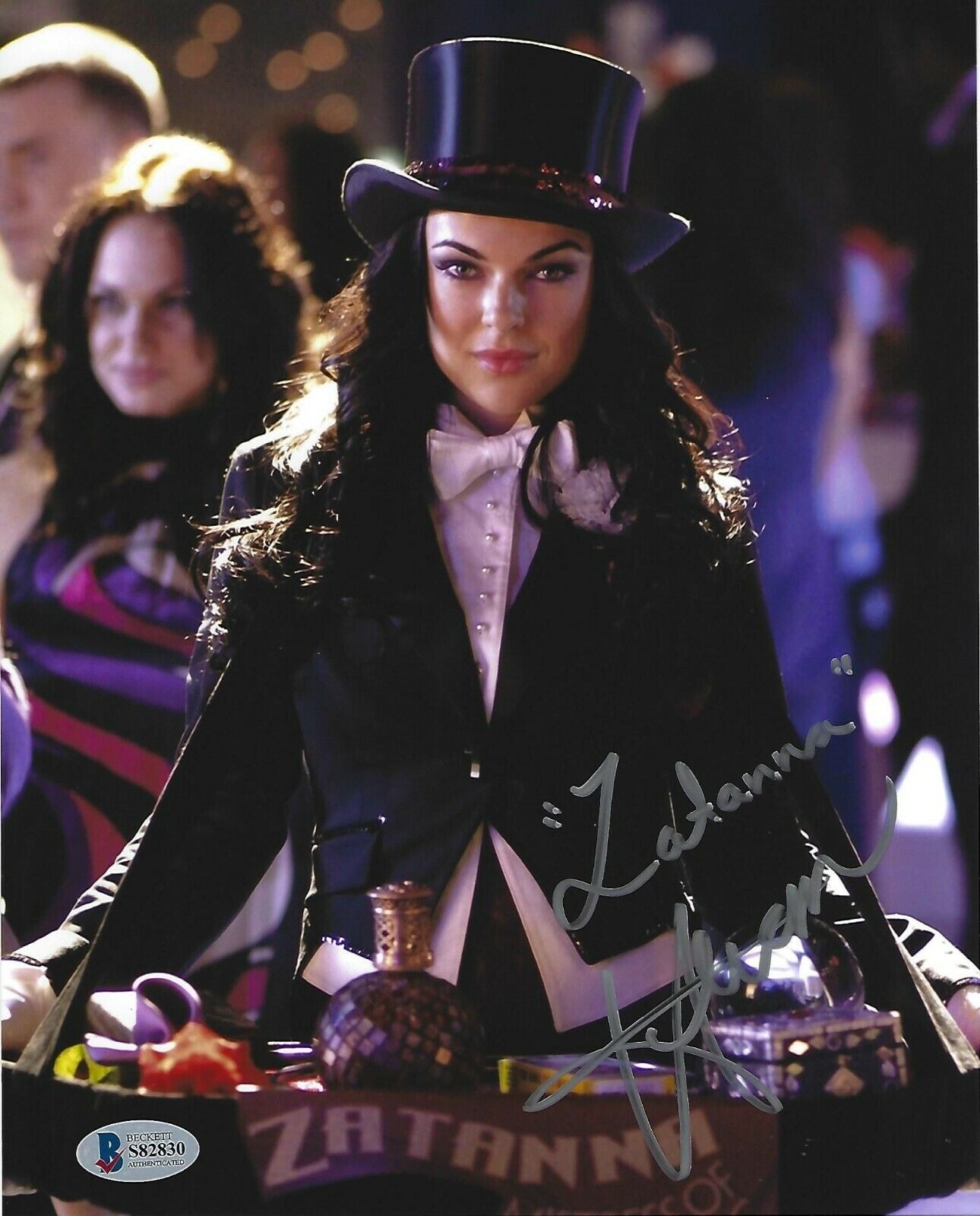 Serinda Swan Signed 8x10 Photo Poster painting BAS Beckett COA Smallville Zatanna Picture Auto'd