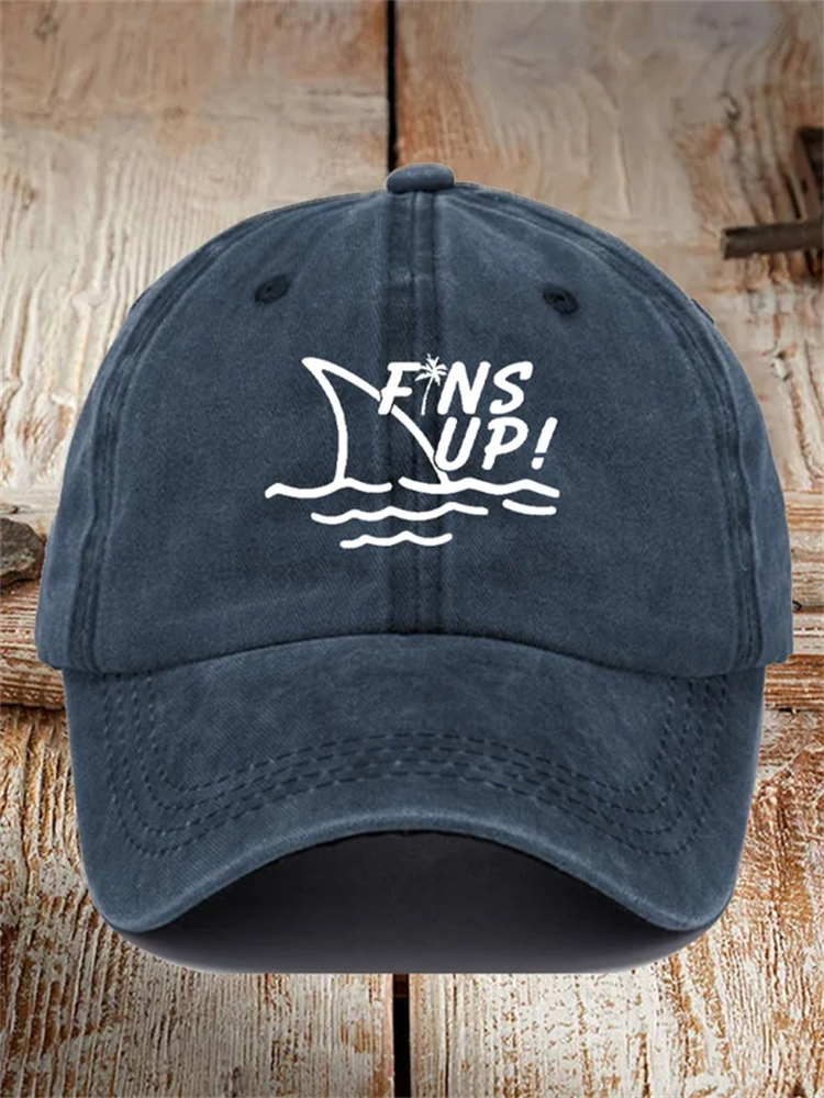 Men's and Women's Rip Jimmy Fins Up! Printed Hat