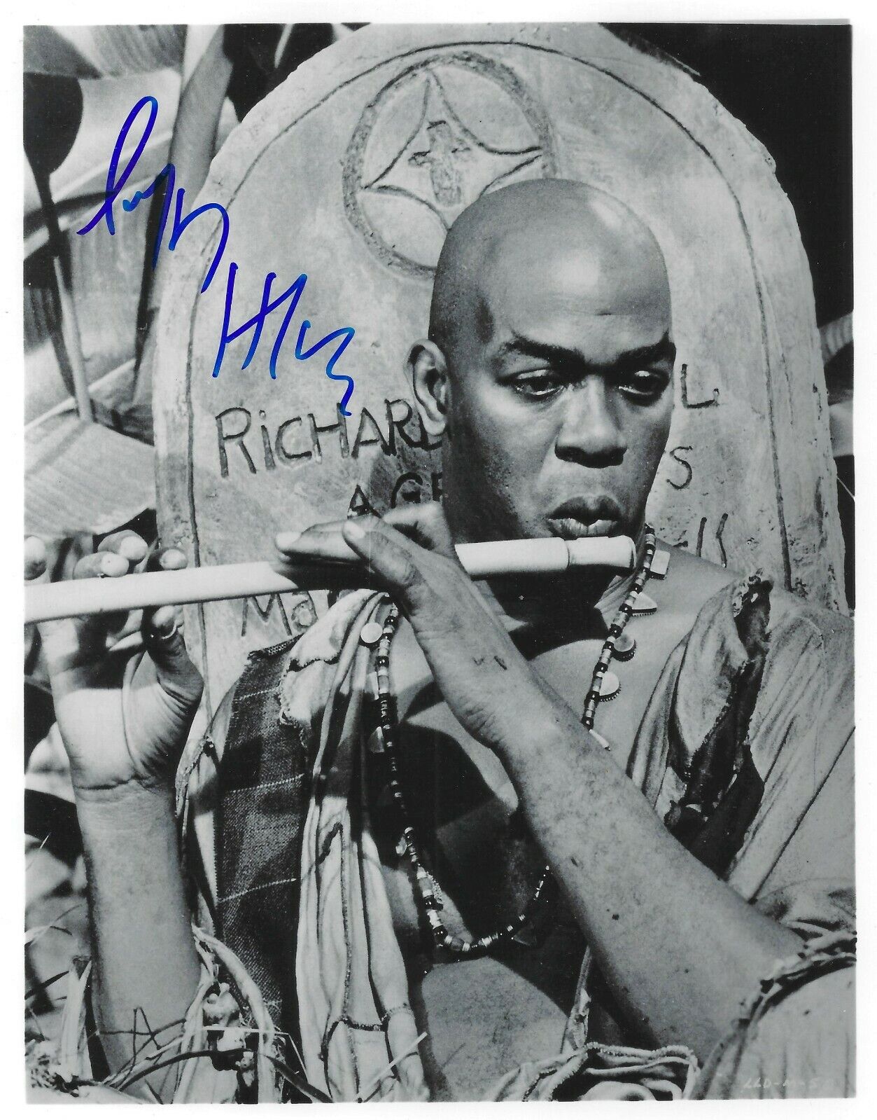 GEOFFREY HOLDER SIGNED 007 JAMES BOND 8x10 Photo Poster painting 4 UACC & AFTAL RD AUTOGRAPH