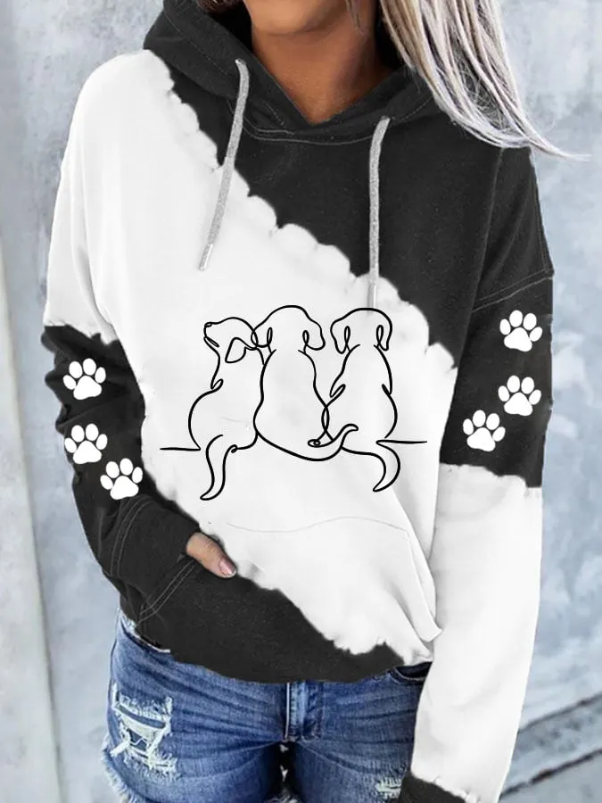 Animal Print Women's Print Hoodie