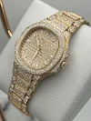 Patek Philippe Nautilus Rose Gold Iced Out Diamond Set 7118/1450R-001