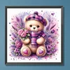 Diamond Painting-DIY Full Round Drill Cute Bear