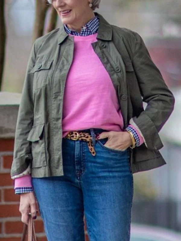 Home casual workwear ladies thin jacket