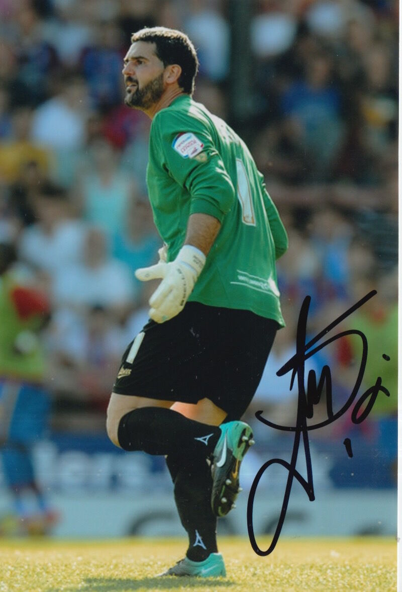 CRYSTAL PALACE HAND SIGNED JULIAN SPERONI 6X4 Photo Poster painting 1.