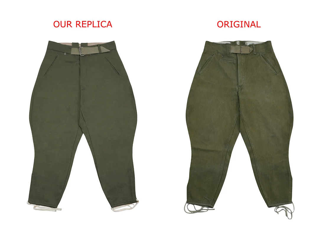   Wehrmacht DAK Tropical Afrikakorps First Type Breeches Olive German-Uniform