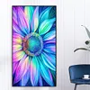 Tournesol color&eacute;-perceuse ronde peinture diamant-40 * 70cm (grande taille)
