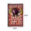 [Show]Janis Joplin - Vintage Metal Signs - 20*30cm/30*40cm - Music
