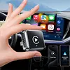 Wireless CarPlay & Android Auto Adapter Plug & Play 3 in 1 Mirror Link Adapter