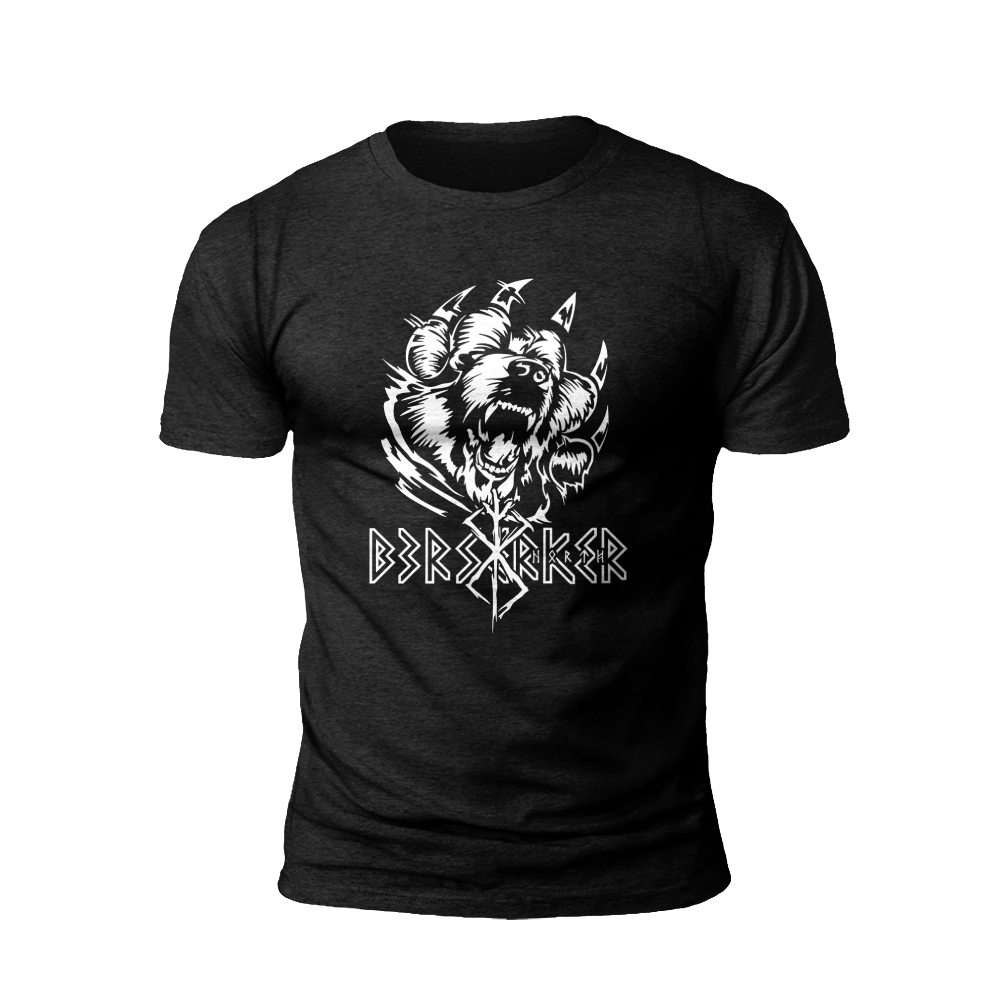 Furious Wolf: A Black Metal T-Shirt