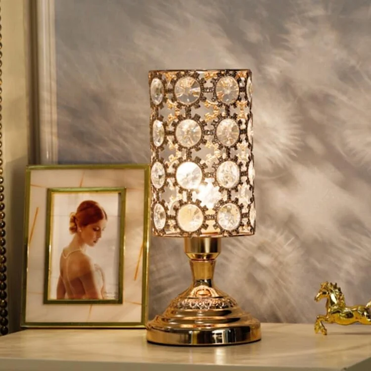 Modern Crystal Table Lamp CSTWIRE