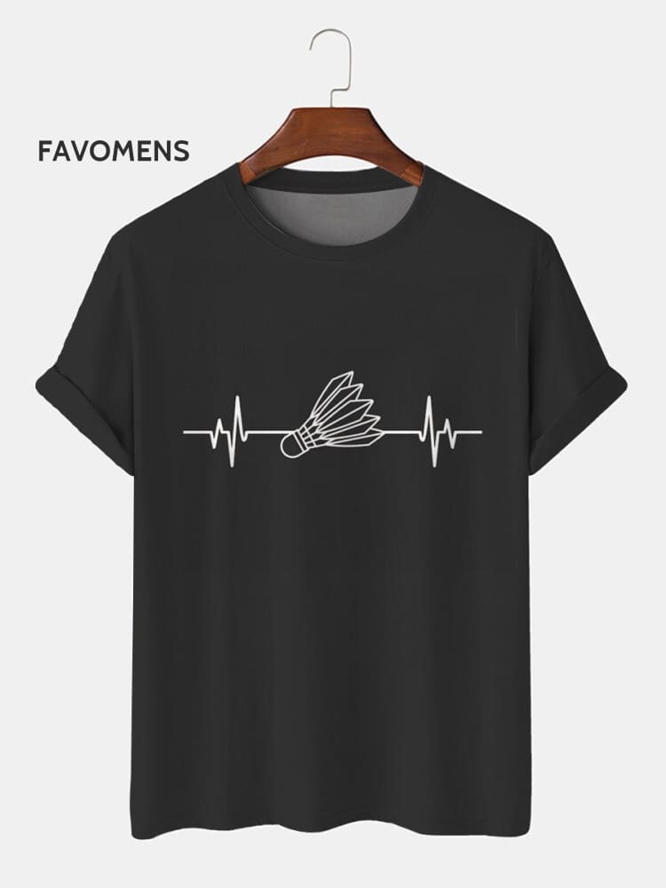 Sports Badminton T-Shirt Multicolor / S