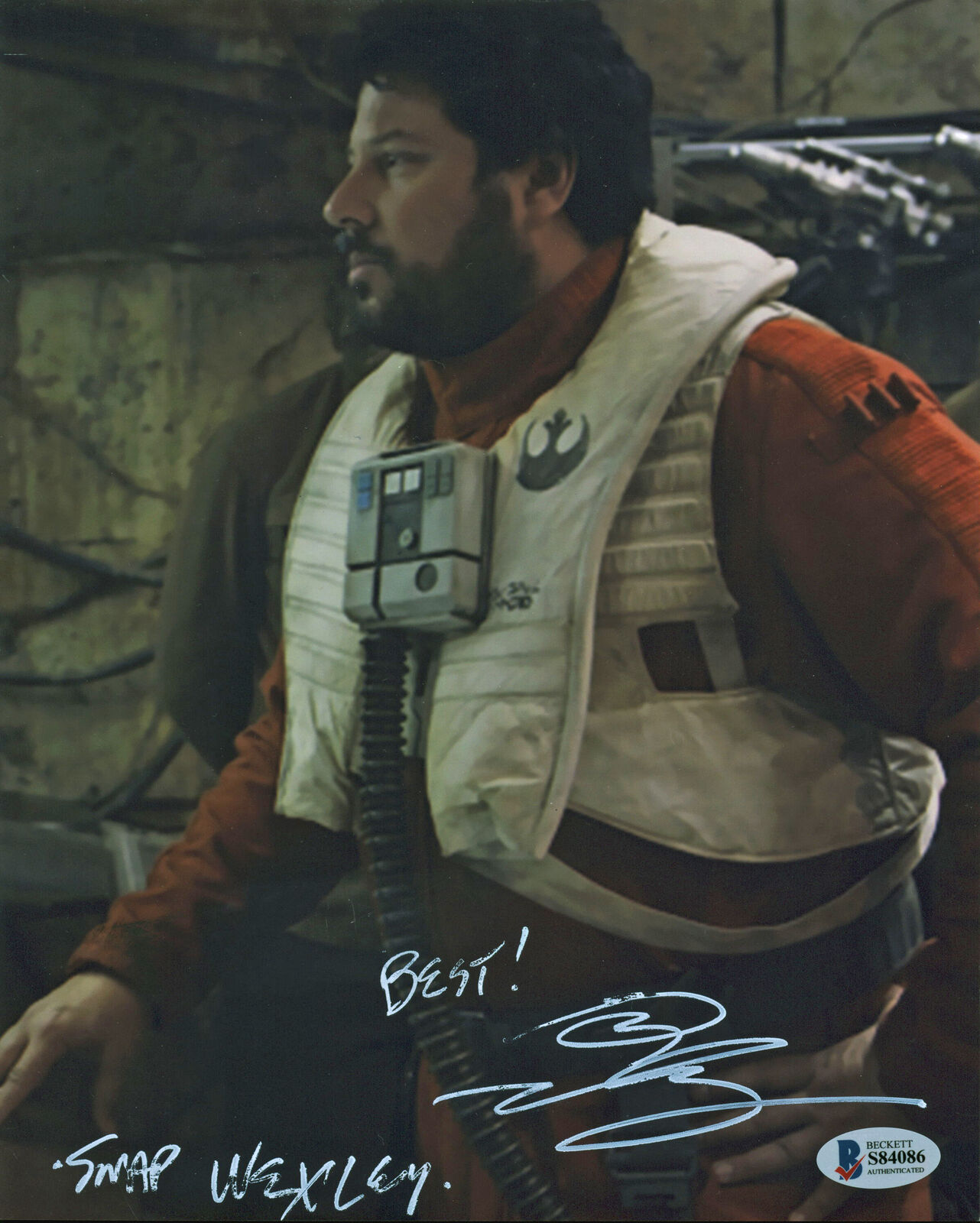 Greg Grunberg Star Wars Authentic Signed 8x10 Photo Poster painting BAS Autographed #S84086